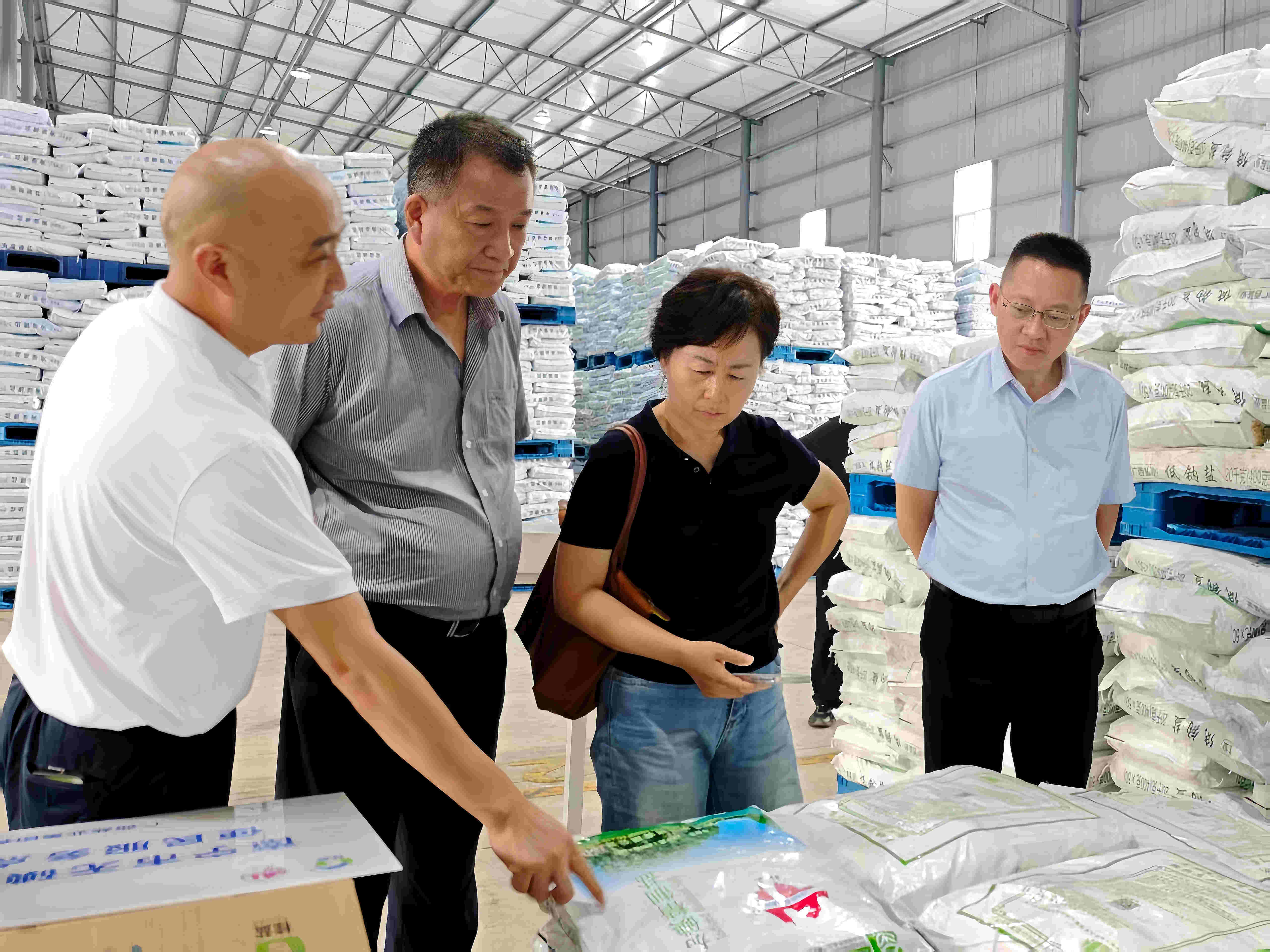 中盐协会党支部书记、执行理事长王小青一行到广西Ag亚洲集团集团调研 - 公司新闻 - Ag亚洲集团